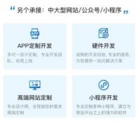 做网站、APP开发，微信小程序公众号开发，软件开发